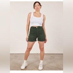 Big Bud Press Work Shorts in Swamp Green 0XL